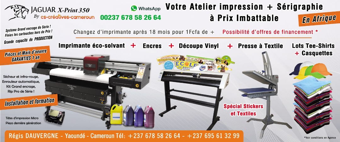 Atelier impressin numerique et serigraphie